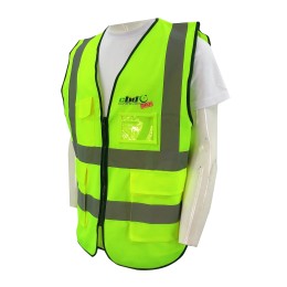 Exclusive custom fluorescent green industrial vest Reflective strips Sleeveless vest Industrial uniform manufacturer Courier Australia D358 Exclusive custom fluorescent green industrial vest Reflective strips Sleeveless vest Industrial uniform manufacturer Courier Australia D358